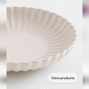 H&M Stoneware Pasta Bowl Set of 2